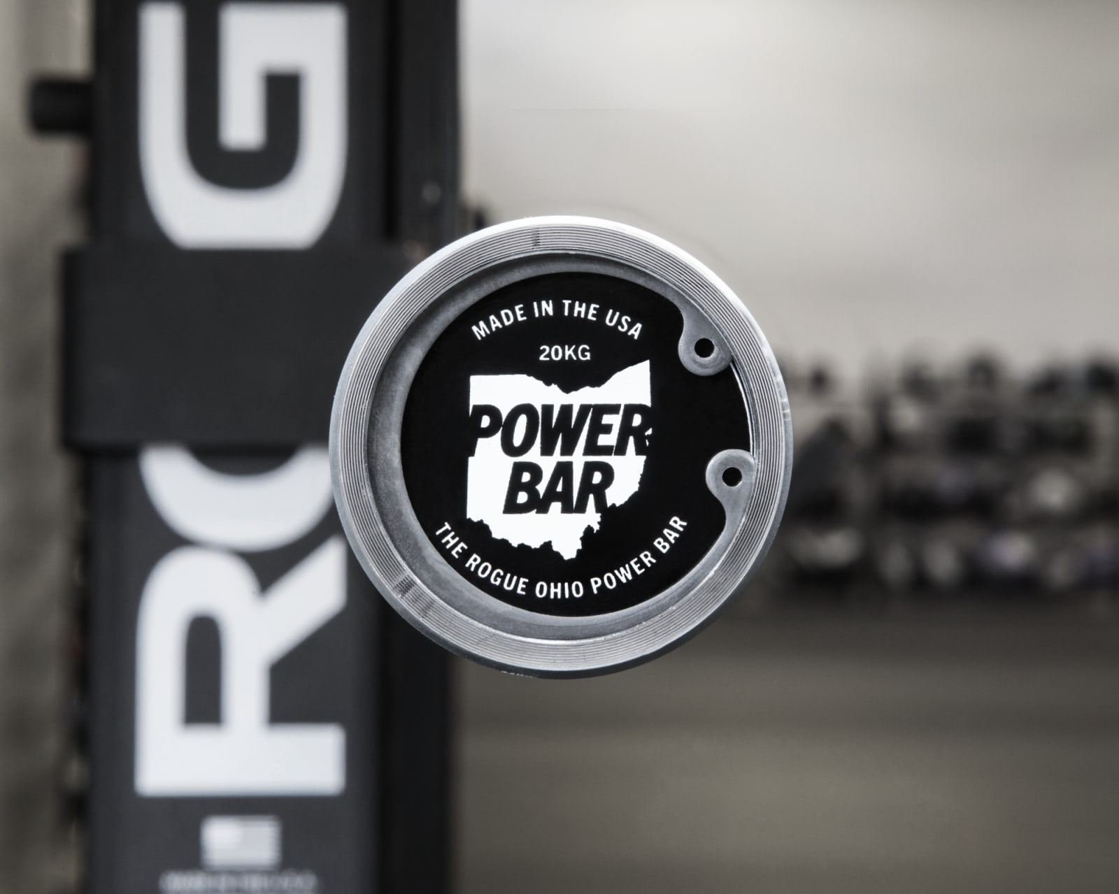 早い方優先‼️送料無料‼️ROGUE 20KGオハイオパワーバー IPF Rogue 20KG Ohio Power Bar - Black Zinc | Rogue Fitness